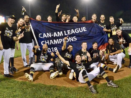 Sussex County Miners Celebrate 2018 Can-Am League Championship